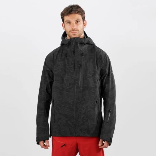 Black Salomon Outlaw 3L Shell Men's Ski Jackets | PH 96132E